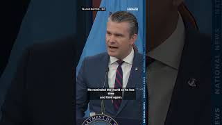 Secretary of War Pete Hegseth issues stark warning to Iranians chanting 'Death to America'