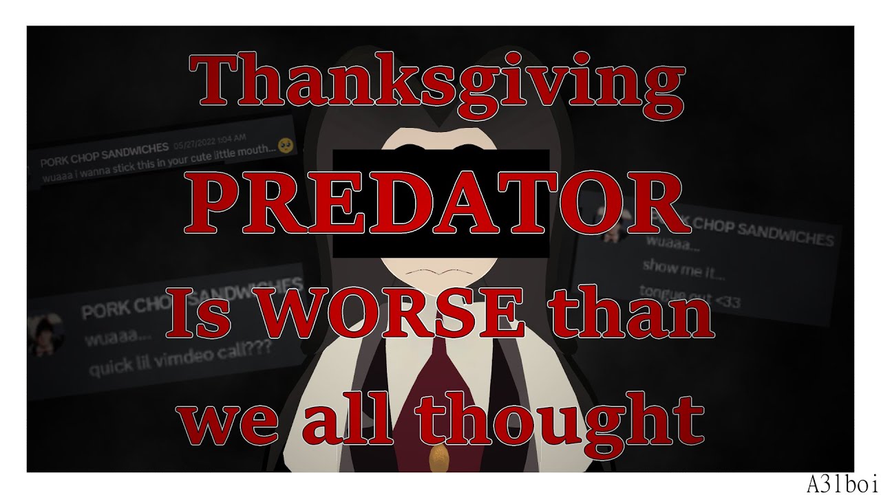 VRC Thanksgiving Predator is worse than we thought.. YouTube