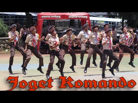 Joget Komando Pramuka SMA N 1 Rembang