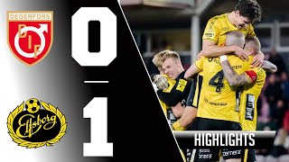 Degerfors IF - IF Elfsborg 0-1 Allsvenskan Highlights | Degerfors Elfsborg 