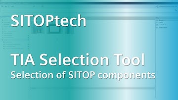 SITOPtech - Selection of SITOP components in TIA Selection Tool