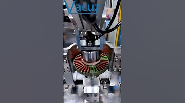 Two Stations Drone Motor Automatic BLDC Brushless Outer Stator Coil Flying Fork Winding Machine