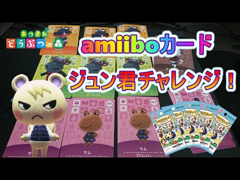 あつ森】amiiboカードジュン君チャレンジ！#6 - YouTube