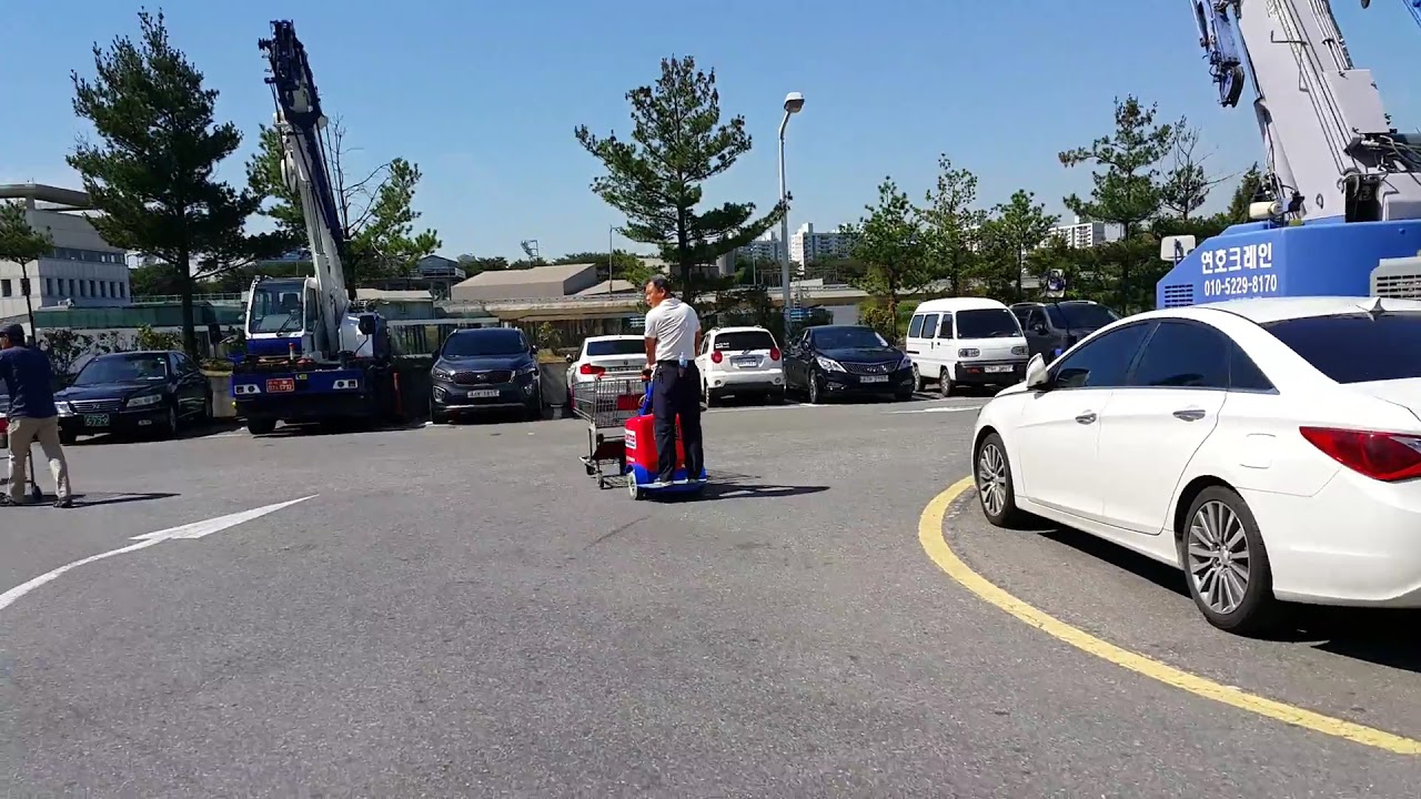 Costco cart pusher YouTube