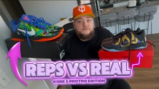 Real Vs Reps (Kobe 5 edition) it’s closer than you think 🤯