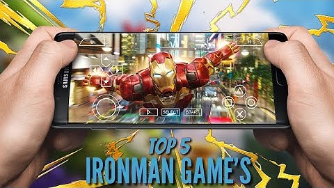 Top 5 Best Iron Man Games for Android [High Graphics]