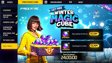 Everyone will get the Magic Cube for free again! | Magic Cube Free Event | Free Fire New Event | ...