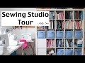 Sewing studio tour  see my craft room