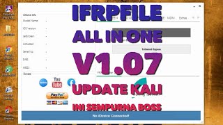 iFrpFile All iN One Update Lagi Boss! Dan V1.0.7 ini Updatenya Sempurna! [Best iCloud Bypass Tool]