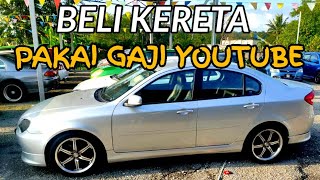 BELI KERETA CASH PAKAI DUIT YOUTUBE !