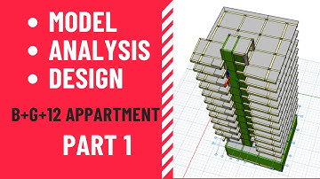 14 Story Apartment structural design part 1 |civil engineering| structural engineering|