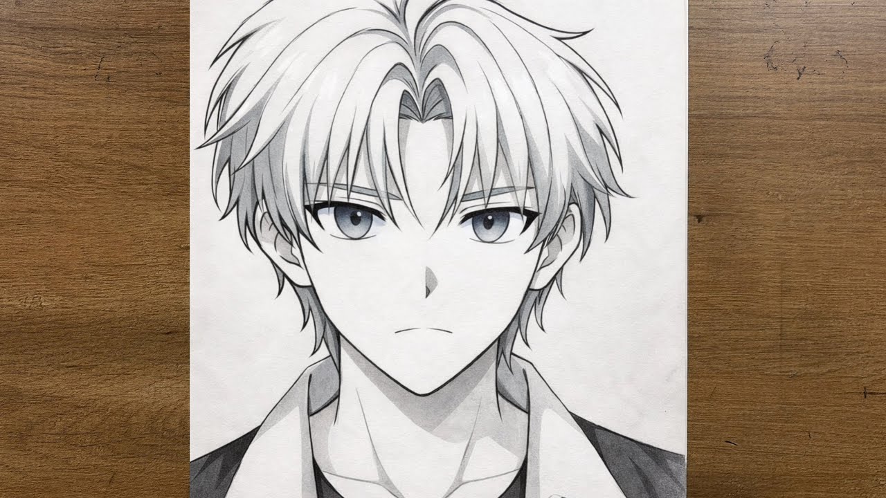 Нарисуйте красивого аниме-мальчика как профессионал – пошаговая инструкция