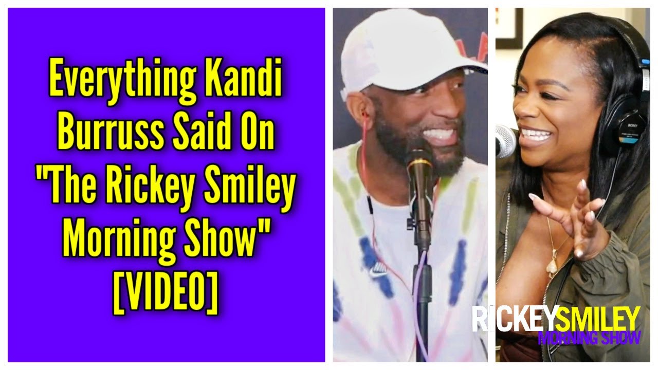 Everything Kandi Burruss Said On “The Rickey Smiley Morning Show”