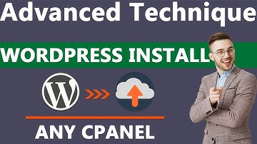 Advanced technique install wordpress in cpanel manually step by step guide in Urdu/Hindi