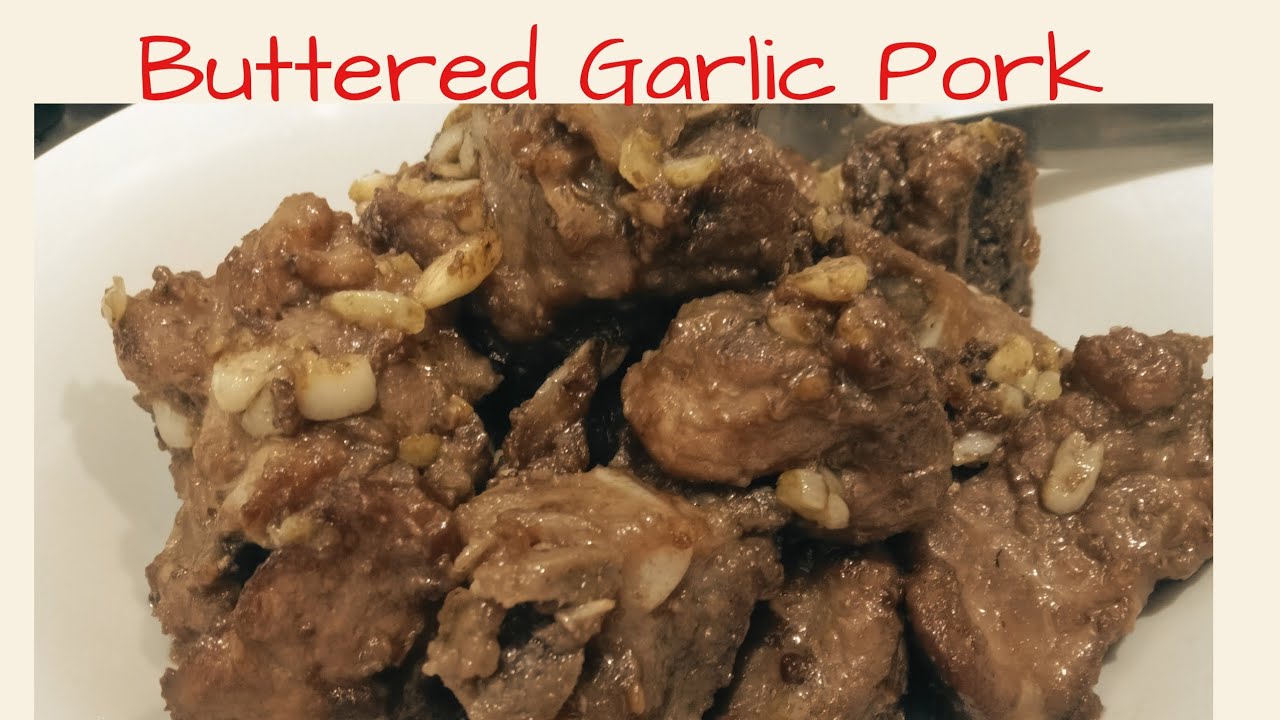 Buttered Garlic Pork Ribs / Try this amazing recipe/ @annebelo1186 ...