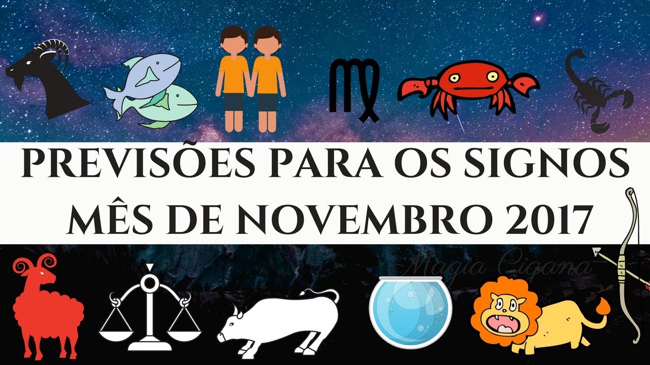 Qual é o Signo Do Mês de Novembro?