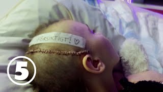 Sofias Änglar Elvaåriga Emmy Drabbades Av En Kraftig Hjärnblödning