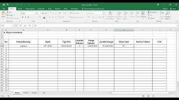 Buku inventaris Perusahaan