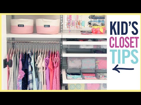 ORGANIZATION | KID'S CLOSET (tons of tips!)