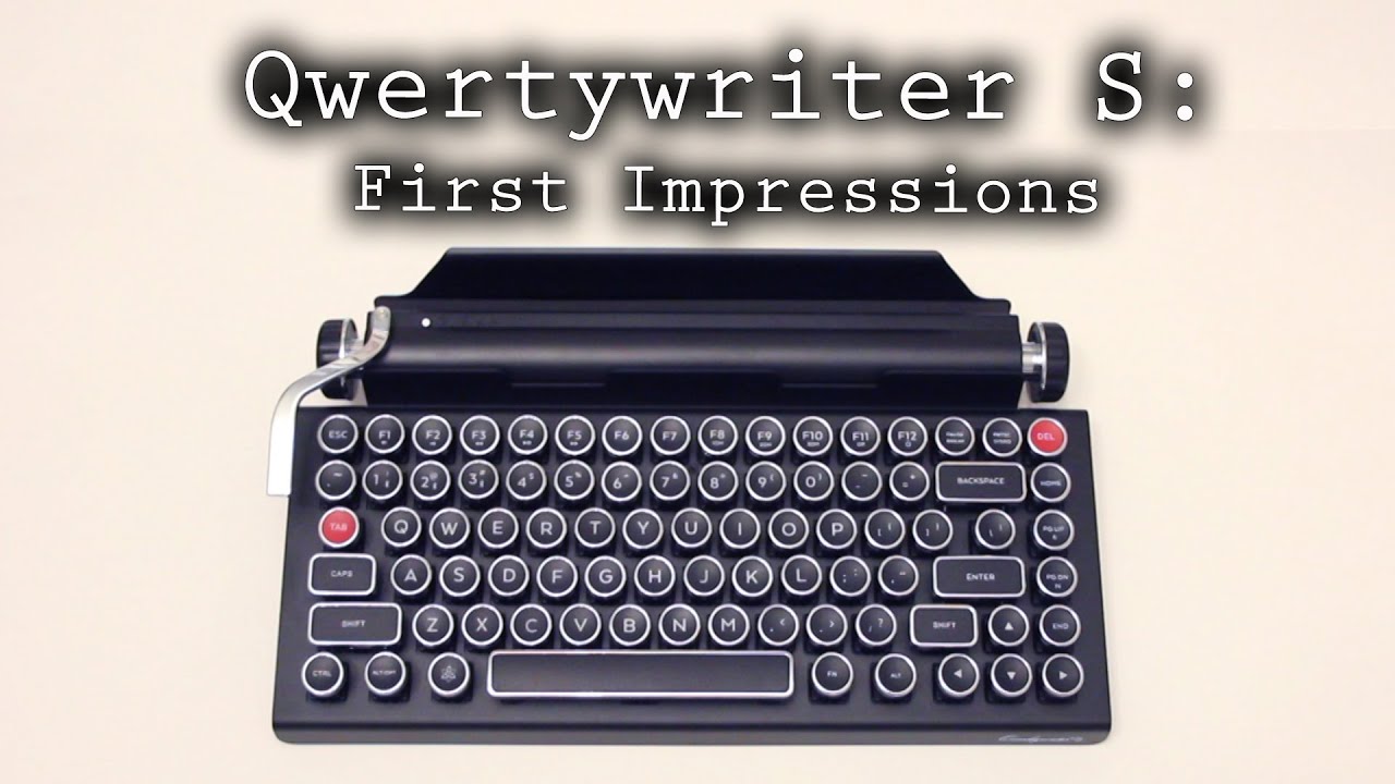 Review: Qwerkywriter S is a timeless approach to mechanical keyboards