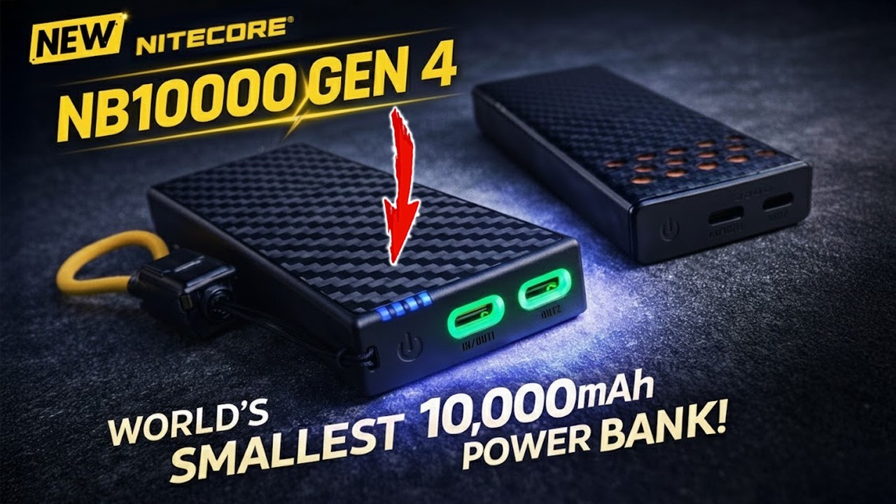 The Smallest 10,000mAh Power Bank Just Got Better | Nitecore 