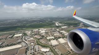 Southwest Airlines 737-MAX8 Landing Dallas (Love Field) DAL