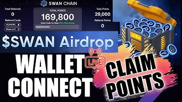 $SWAN CHAIN AIRDROP UPDATE WALLET CONNECT | How to Connect EVM Wallet SWAN CHAIN AIRDROP