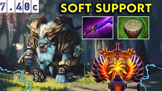 Spirit Breaker Immortal Soft Support - Dota 2 Patch 7.40c Pro Pub Gameplay screenshot 2
