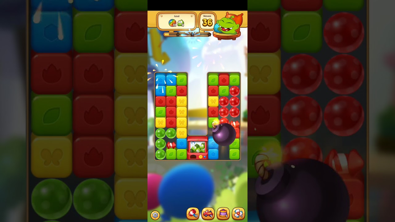 Cut the Rope: BLAST level 56