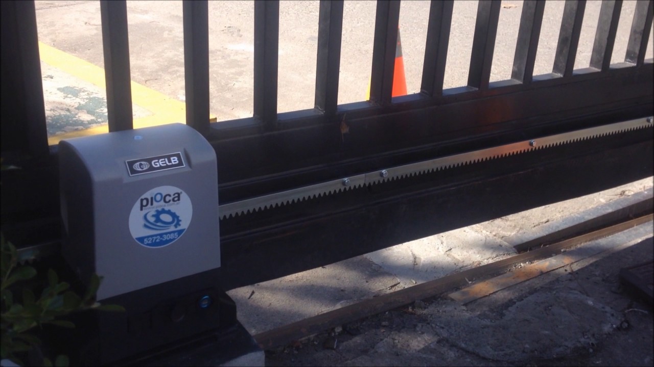 Automatizacion porton corredizo uso intensivo Zona Norte. piOca®