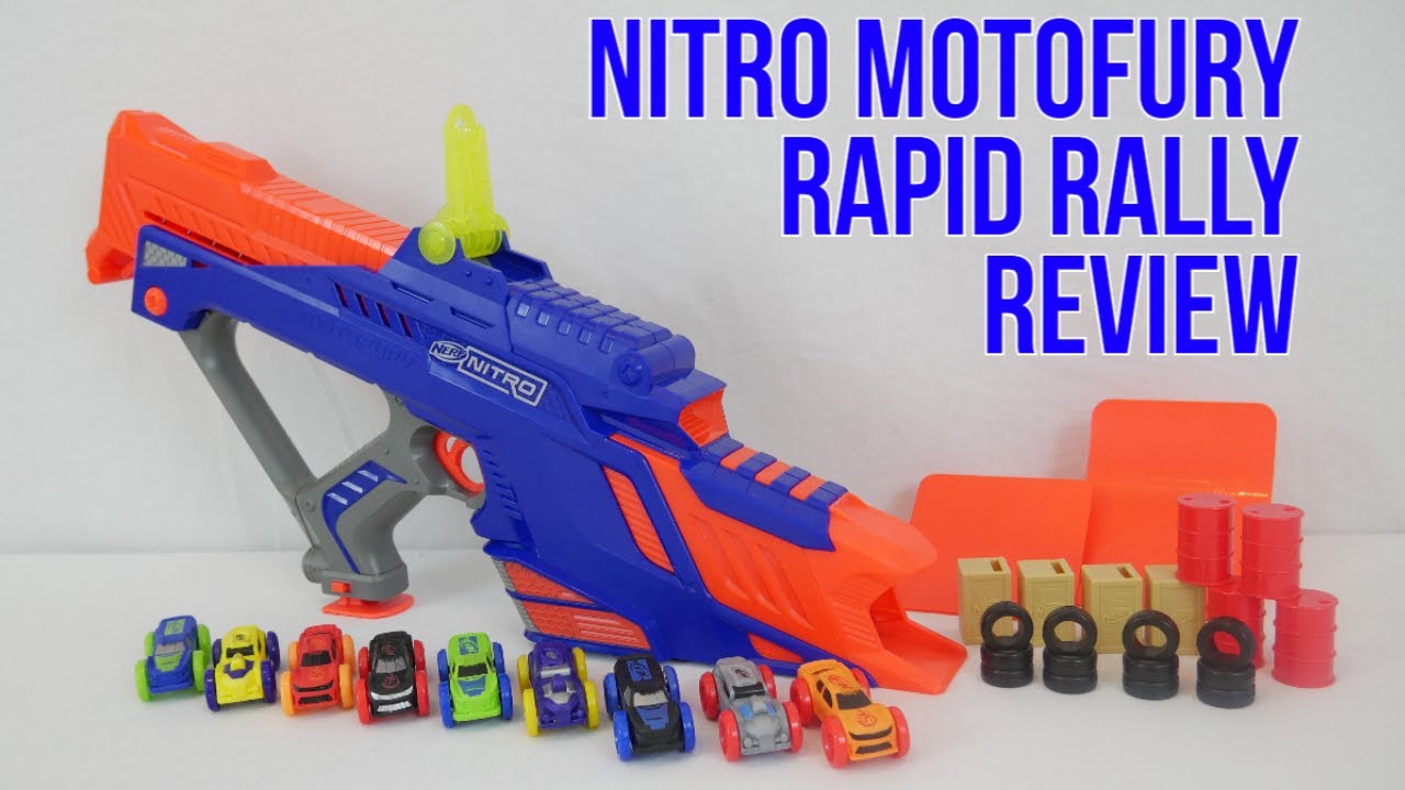 Nitro MotoFury Rapid Rally Unboxing, Review & Firing YouTube