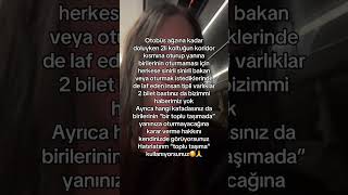 Otobüs doluyken yapmayın şunu #keşfetedüş #siziniçin #toplum #otobüs #yolculuk