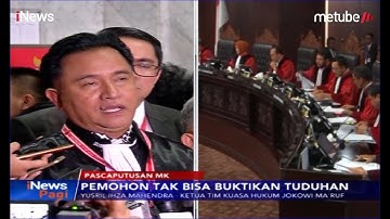 Yusril Ihza Mahendra: Pemohon Tak Dapat Buktikan Segala Tuduhan - iNews Pagi 28/06