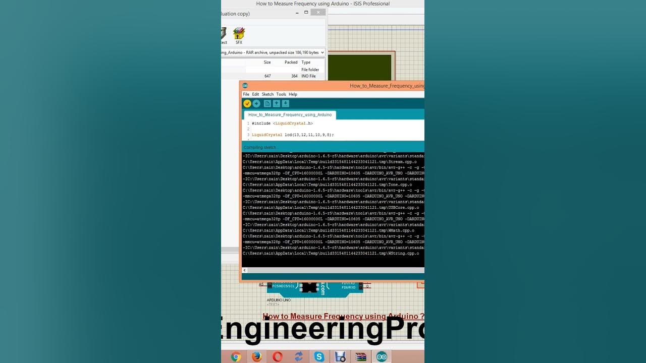 How to measure Frequency using Arduino ??? - YouTube