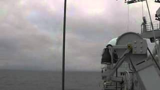 Seawolf Anti-Aircraft Missile Firing At Towed Target. Mach 3!!