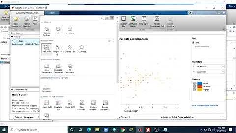 Train Decision Trees Using Classification Learner app |  Matlab based approach|