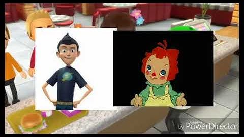 Augie Doggie and Top Cat Begins Wii Party 2   Feed Mii Lunchables Part 16