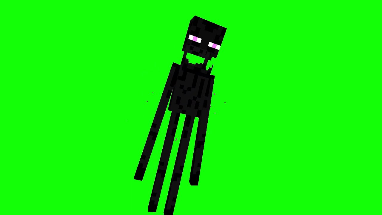 Angry Enderman | Minecraft Green Screen - YouTube