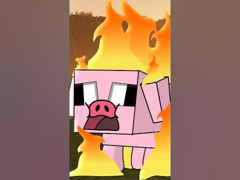 Месть Свинки! Minecraft animation #shorts - YouTube