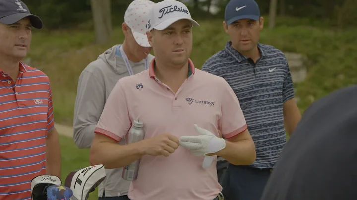 Scheffler and JT Preview Short Par-3 11th at The C...