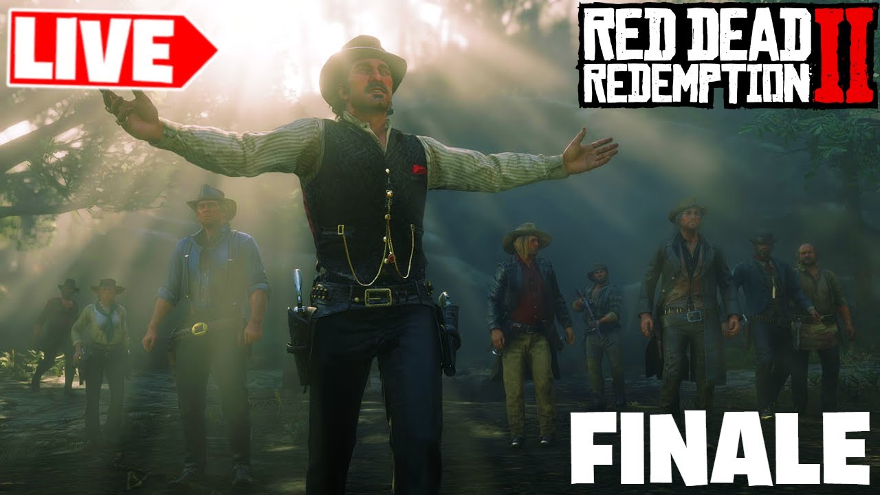🔴LIVE - FIRST TIME PLAYING RED DEAD REDEMPTION 2 PC WALKTHROUGH FINALE ...