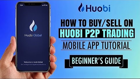 How to BUY/SELL crypto on HTX (Huobi Global) P2P Market using Mobile App | Tutorial