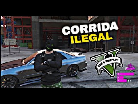 GTA RP - FIZ UMA CORRIDA ILEGAL , DA MUITA GRANA!!