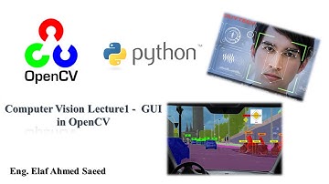 Computer Vision Lecture1-GUI in OpenCV-Part2