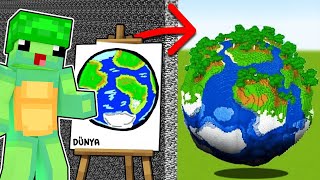 YAPI KAPIŞMASINDA Çizim Modu ile TROLLEDİM!🎨🖌️🖼️ - Minecraft