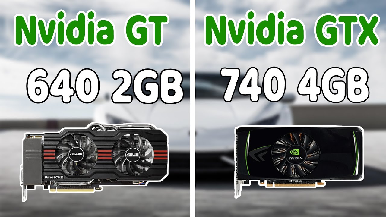 Nvidia GT 640 2GB Vs GT 740 4GB GTA V Benchmark 