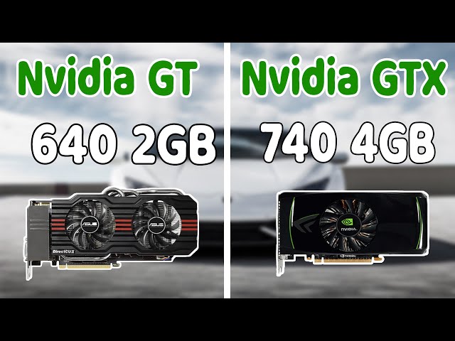 Nvidia GT 640 2GB Vs GT 740 4GB GTA V Benchmark 