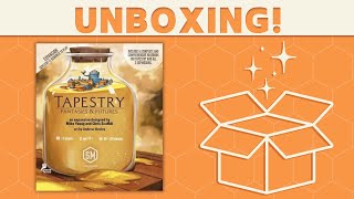 Tapestry: Fantasies & Futures Expansion + Folded Space Custom Insert - Unboxing!