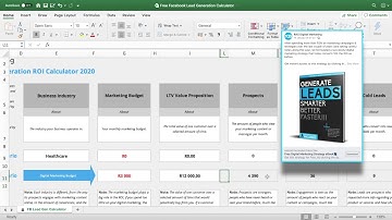 Free Facebook Lead Generation Calculator Video
