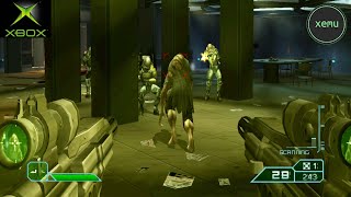 XEMU Xbox Emulator - Area 51 Ingame / Gameplay (3a6907b) screenshot 4